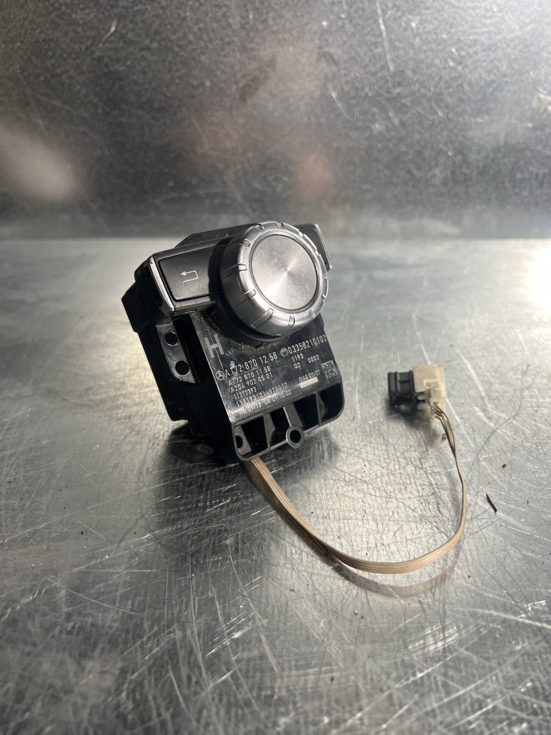 Mercedes R172 SLK Drehknopf Joystick - OEM A1728701258