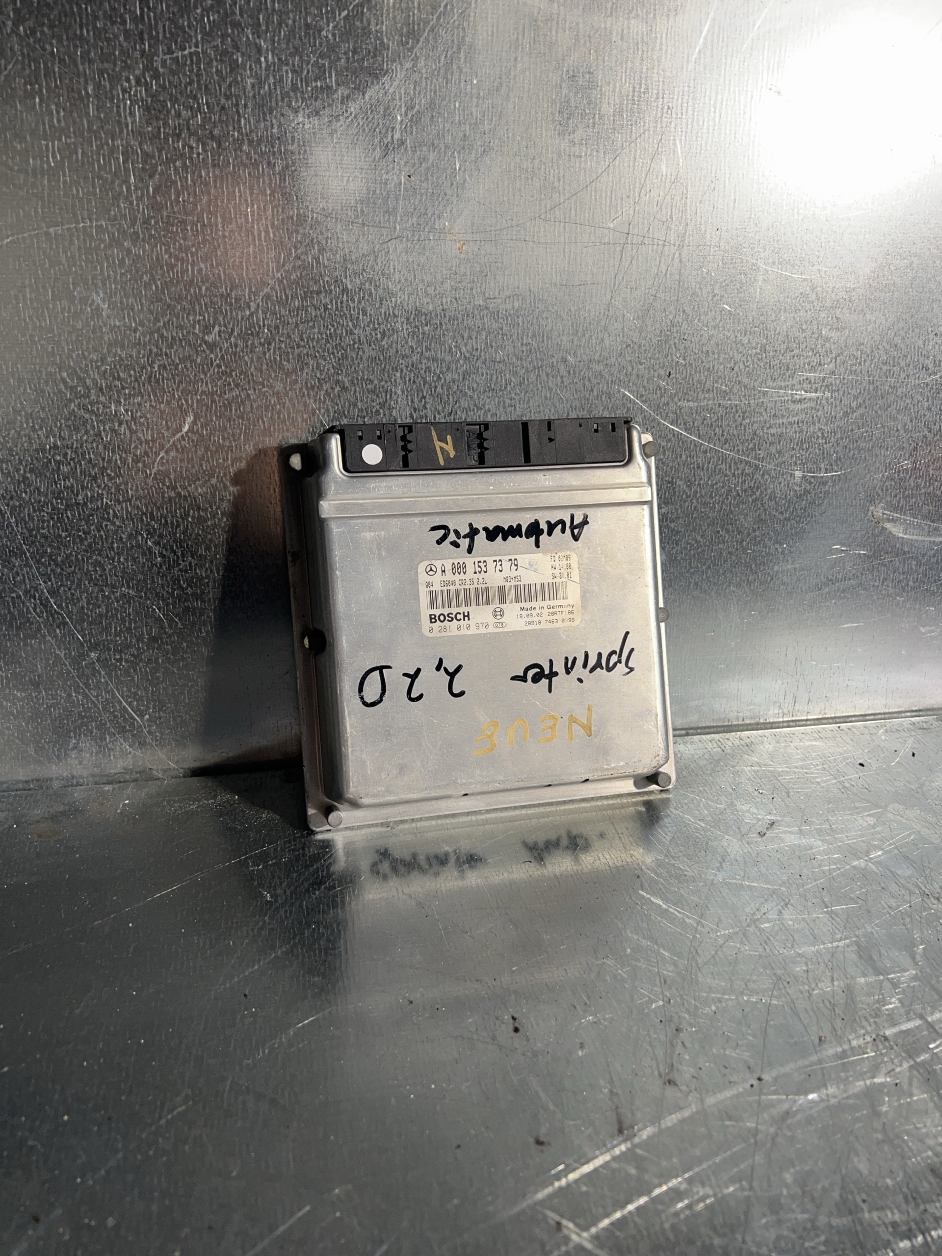 Mercedes W905 Sprinter 220 CDI Motorsteuergerät OEM A0001537379