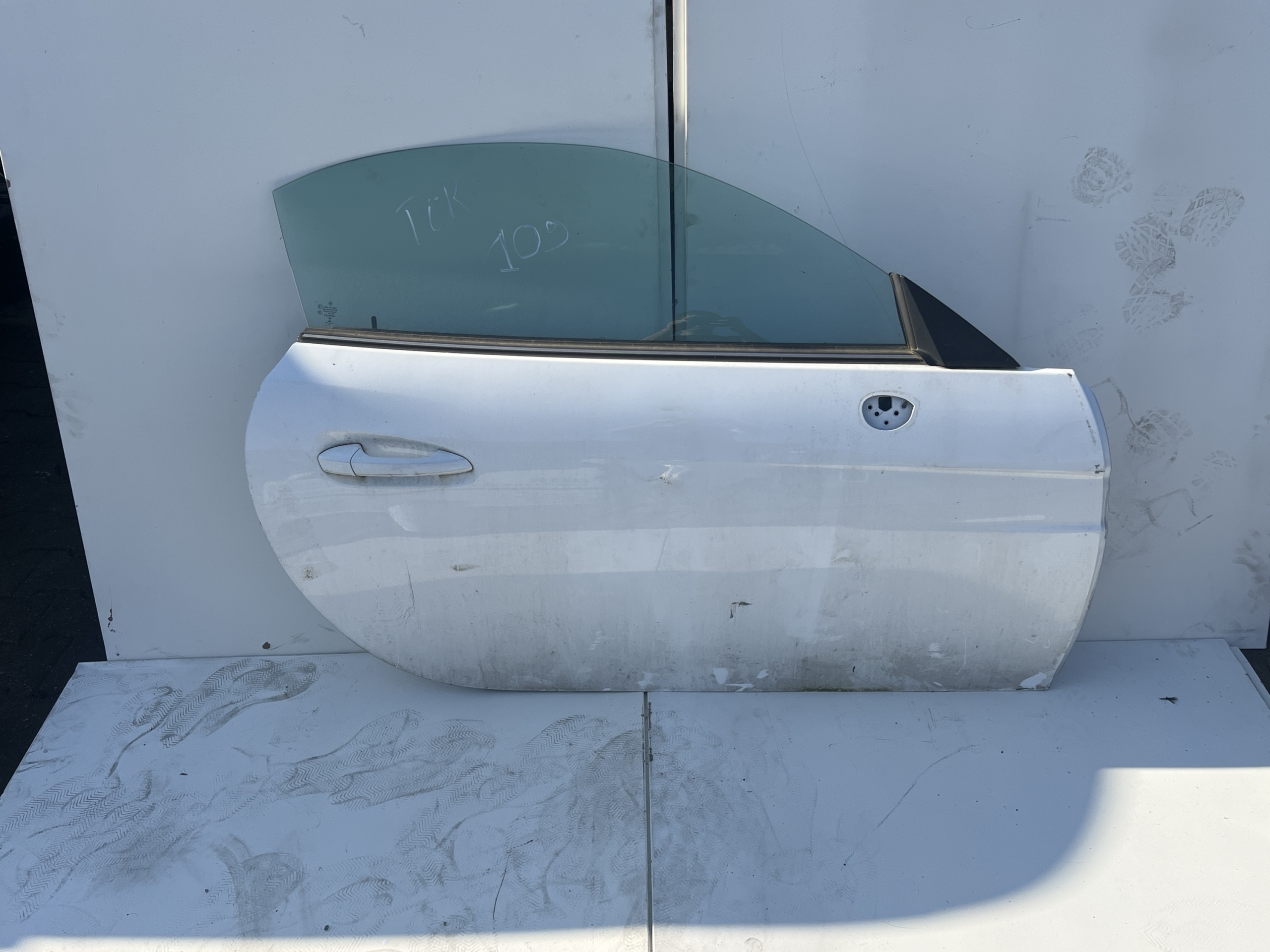 Mercedes SLK SLC R172 2018 Tür rechts weiß KOMPLETT