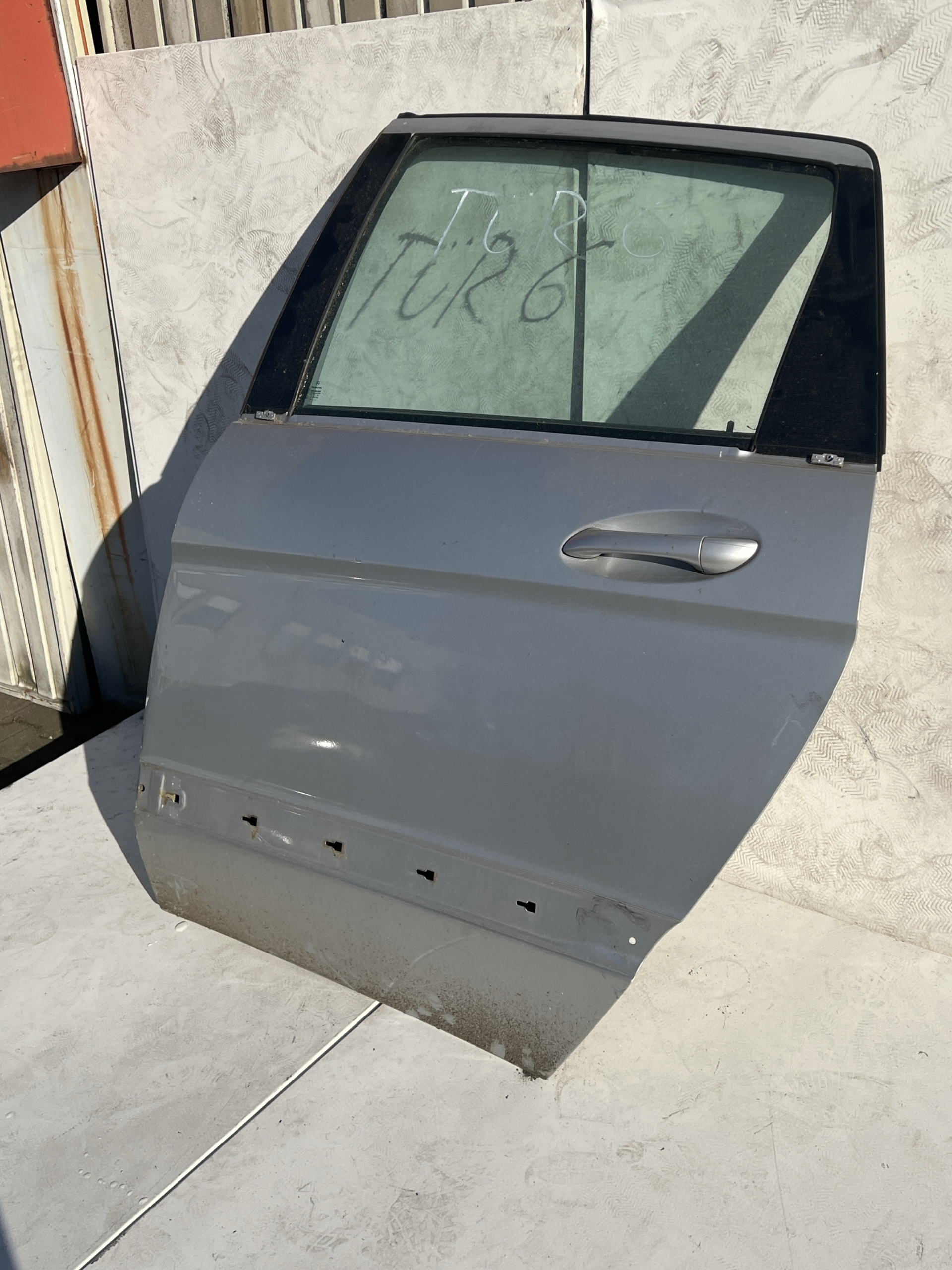 Mercedes W245 B Klasse tür hinten links Silber KOMPLETT – Bild 2