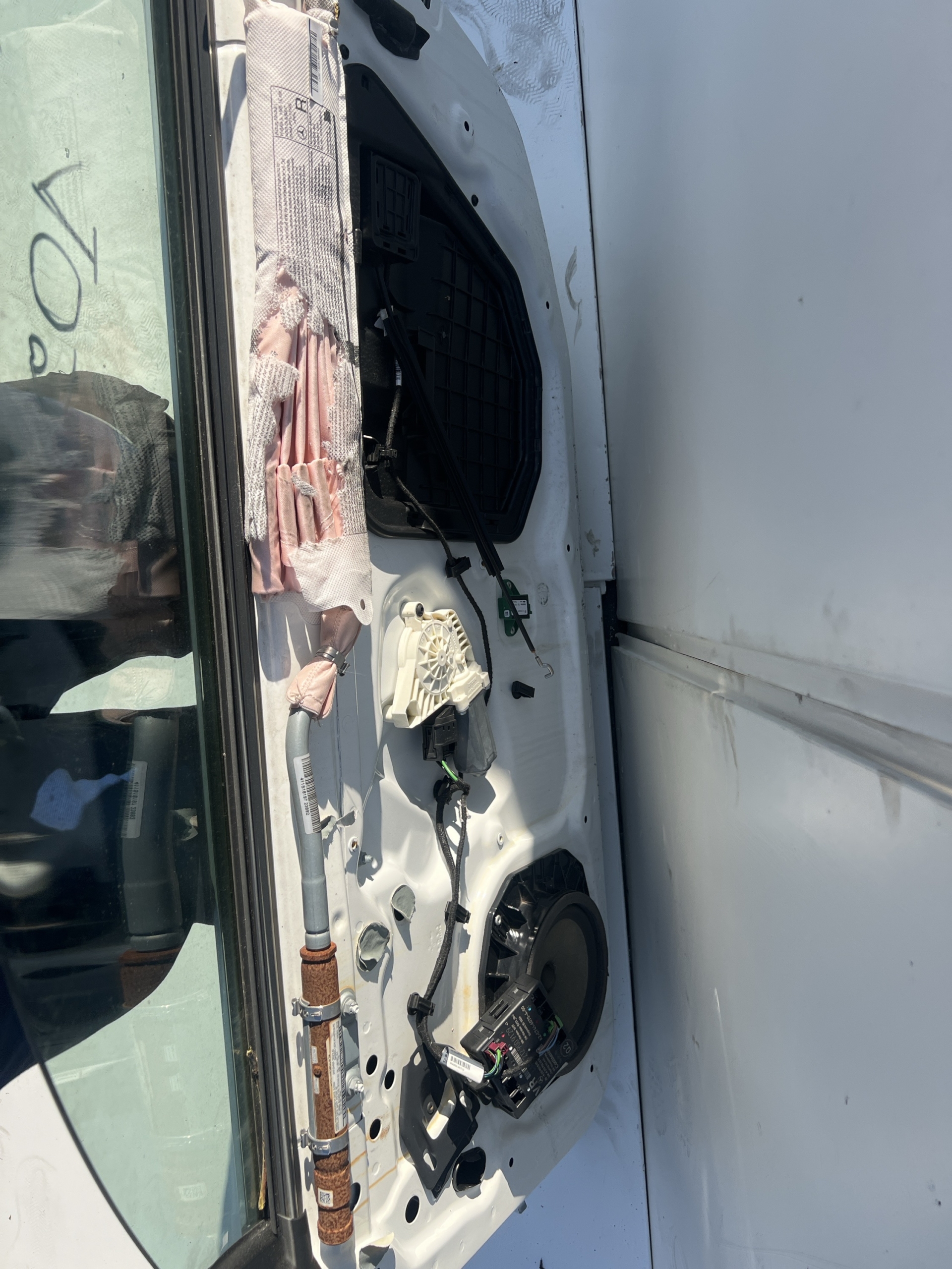 Mercedes SLK SLC R172 2018 Tür rechts weiß KOMPLETT – Bild 2