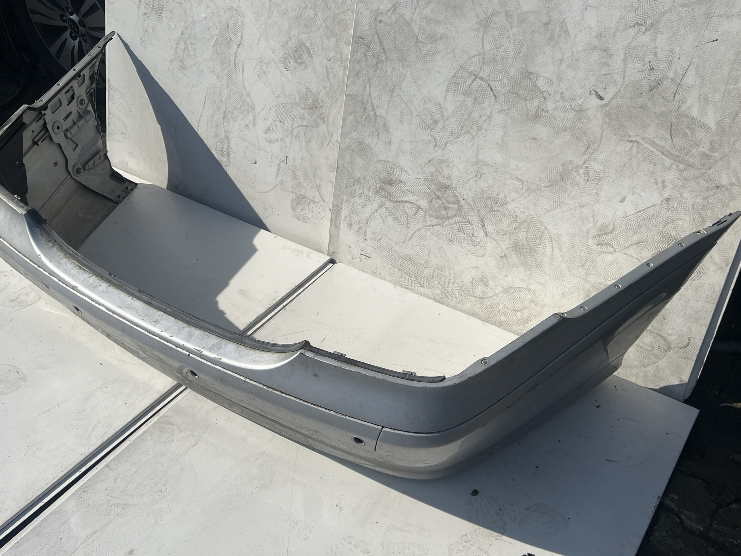 Mercedes W203 Limo Heck Stoßstange hinten Silber PDC – Bild 2