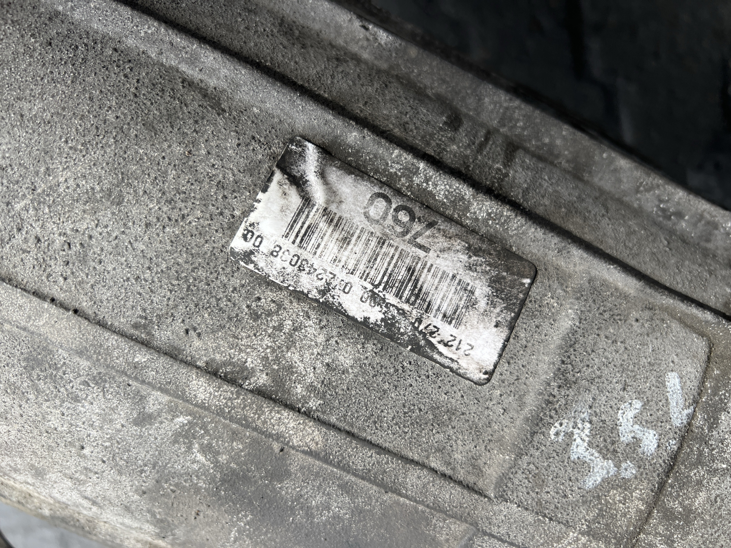 Mercedes W212 7G 350 CDI GETRIEBE KOMPLETT 722902 2122704400 – Bild 4