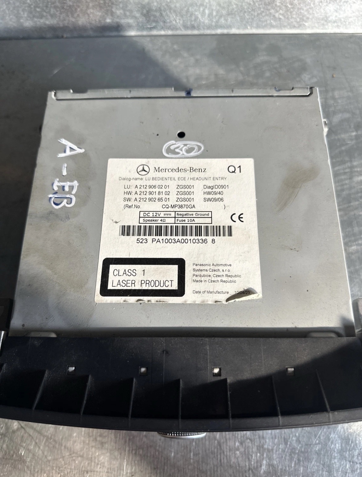 Navigationsmodul Navirechner Mercedes-Benz W212 W207 W218 -OEM A2129060201 – Bild 2