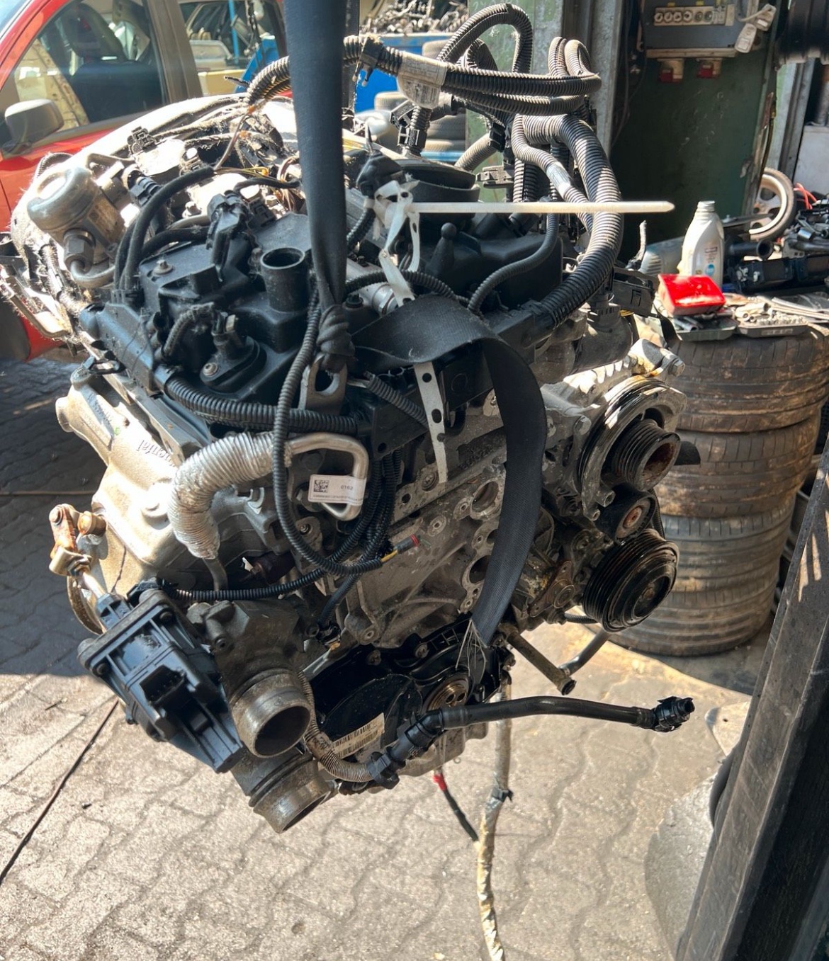 BMW 2017 1er F20 F21 Mini 116i Motor B38B Motor – Bild 4